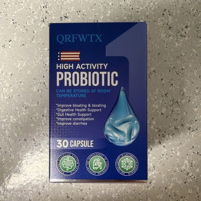 QRFWTX High Activity Probiotic 30 Caps 