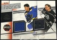 Jordan Kyrou/Adrian Kempe 2022-23 SP Game Used All Star Skills Fabric #AS2-13