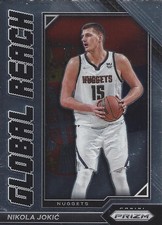 Nikola Jokic 2022-23 Panini Prizm Global Reach Insert Card