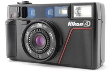 [Exc+5] Nikon L35 AD ISO 1000 Pikaichi Point & Shoot 35mm Film Camera From JAPAN