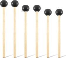 6 Pcs Xylophone Mallets Drum Mallets, with Rubber Head and Handle Percussion Mal