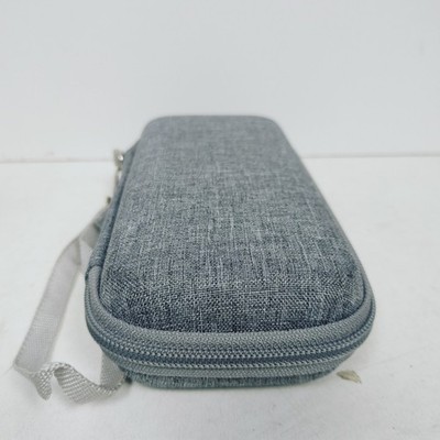 OB-ANGGREK Hard EVA Case Gray Compact Shockproof Carrying Case