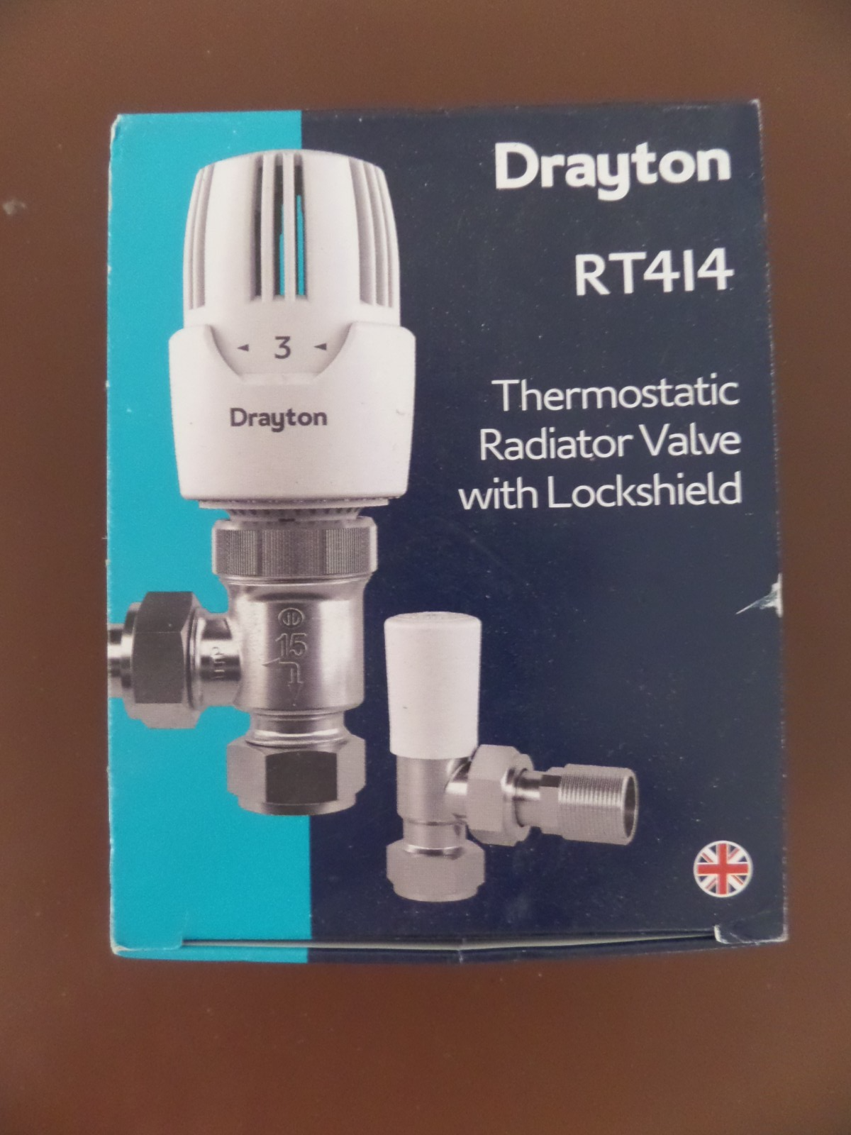 Drayton RT414 Thermostatic Radiator Valve 15mm 1010260 BNIB