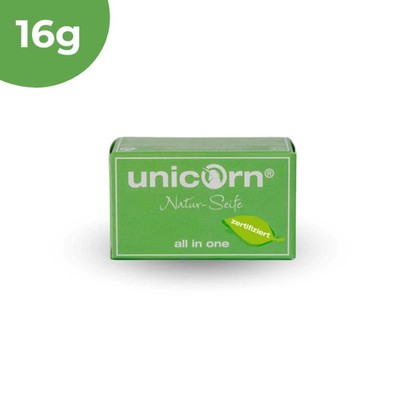 unicorn  all in one Natur Seife 16g BIO Ganzkörper Apfelduft, Kokosöl Spa Vivent