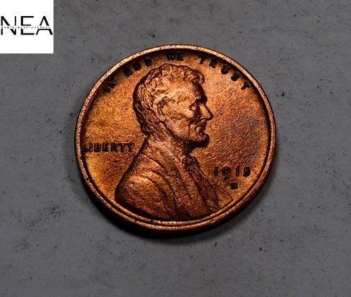 1915-D Lincoln Wheat Penny Cent ~ Gem BU++ Red/BN ~ (ZW810)