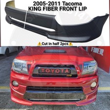 2005-2011 Tacoma King Fiber Front Lip Cut In Half2 Pieces Fiberglass 2005-2011 Tacoma King Fiber Front Lip Cut In Half2 Pieces Fiberglass