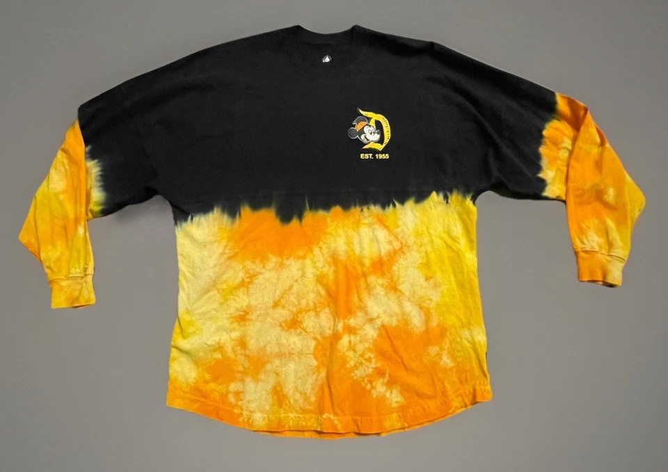 2022 Disneyland Resort Spirit Jersey галстук-краситель для Хэллоуина Mickey Mouse размер M - Изображение 4 из 4