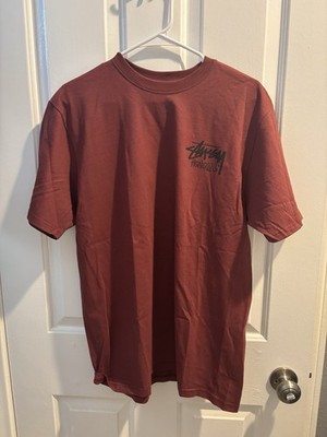 Stussy honolulu chapter tee wine/red size M