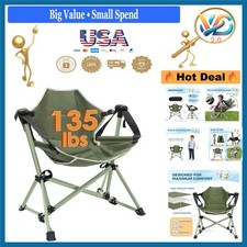 Kids Hammock Chair, Adjustable Portable Camping Swing, Green Supports 135 lbs