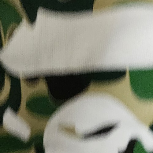 T-shirt BAPE XL A singe de bain vert camouflage grosse tête de singe blanc 100% coton Japon - Photo 7/12