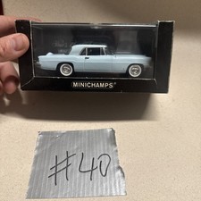 Minichamps 400082304 1/43 1956 Lincoln Continental Mk.II Diecast Metal Model Car