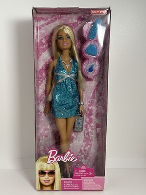 Glitz Barbie Doll in Shimmering Blue Dress 2009 Target Exclusive Mattel  RARE | eBay