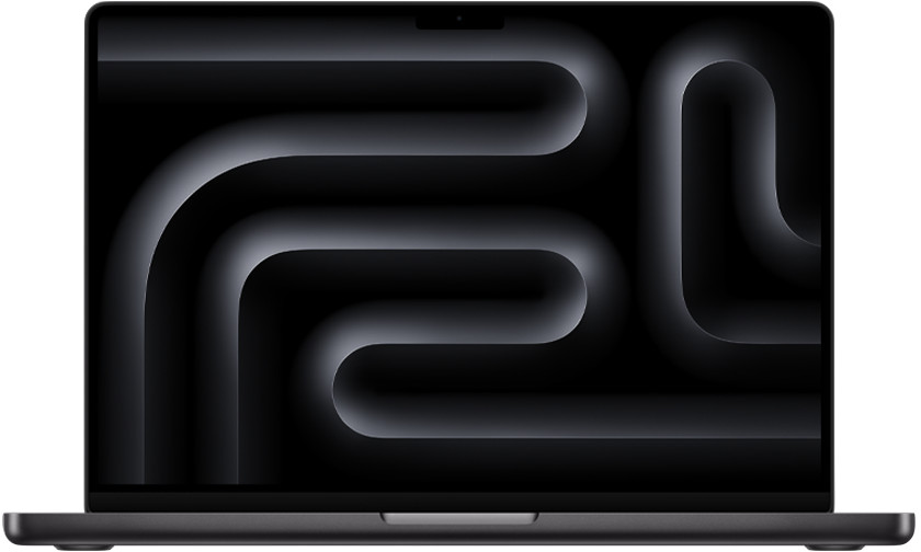 Apple MacBook Pro 14" (2024) M4 Pro 20-Core GPU - Space Schwarz 2 TB SSD 48 G...