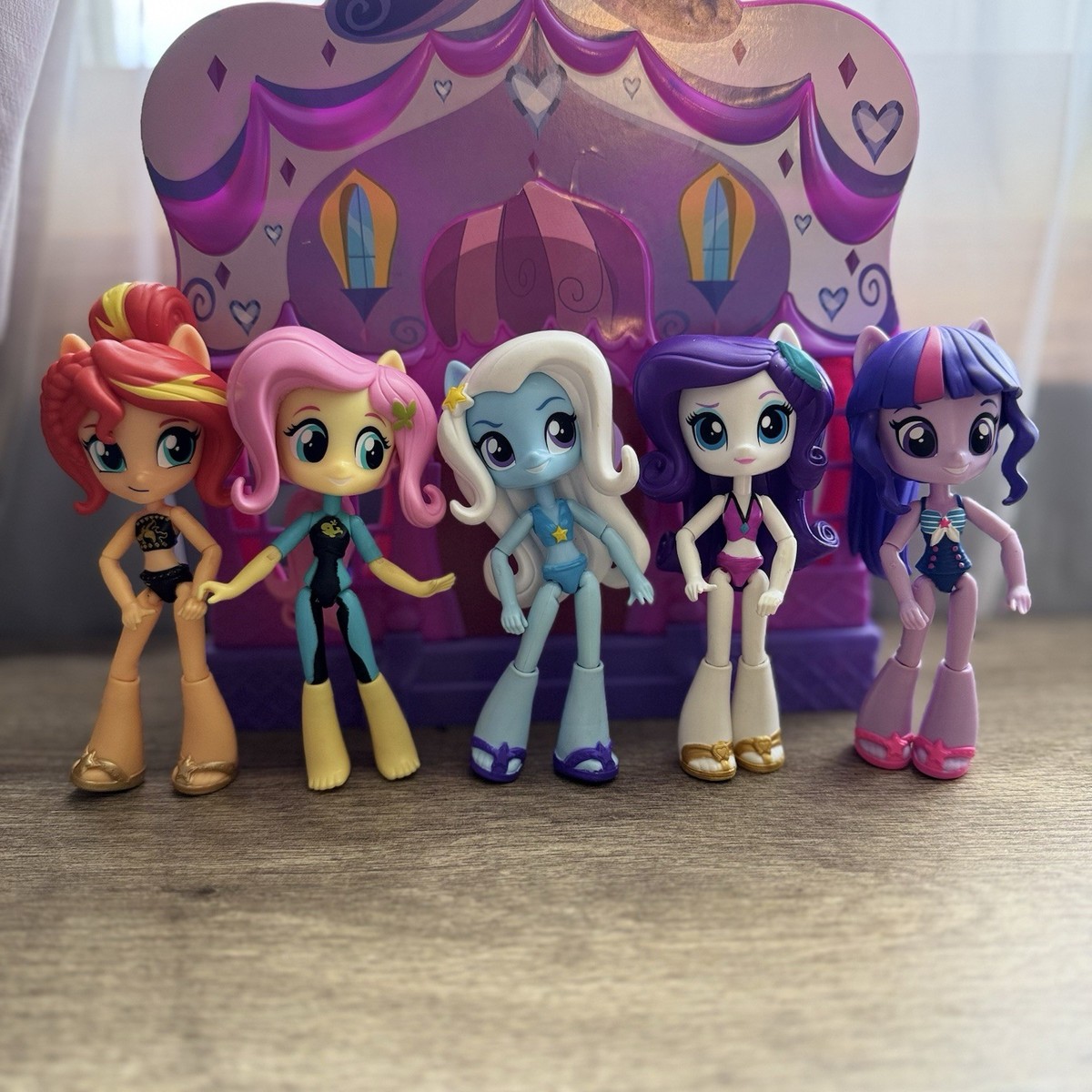 My Little Pony Equestria Girls Minis Beach Collection Singles Set