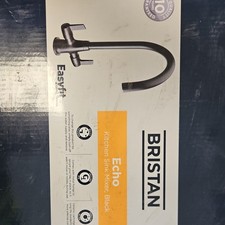 Bristan EC SNK EF BLK Echo Easyfit Mono Kitchen Mixer Tap Black New Boxed