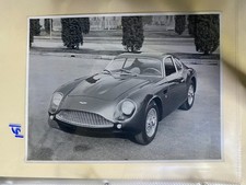 Aston Martin DB4 GT Zagato Period Photo Vintage Coachbuilt Sports Car