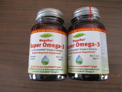 Dr. Hittich Mega-Rot  Super Omega-3  2 x 3 Monatspackungen MHD03/2027