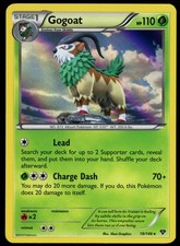 Pokemon TCG Gogoat 19/146 XY Holo Pokémon TCG Card