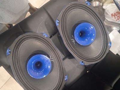 2x Loud 6''x9'' Car Speakers 550 Watts Peak 4 Ohm Mid-range PRO Audio SPM.694