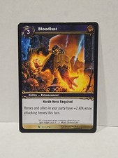 Bloodlust World Of Warcraft TCG Fires Of Outland Regular Uncommon