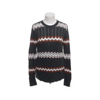 Design by kappAhl, Strickpullover, Größe: M, Grau/Mehrfarbig, Chevron #WHF