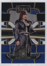 2024 Panini Select WWE Concourse Black & Blue Prizm /399 Blair Davenport #4 3hd