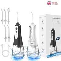 New Smile Water Flosser Cordless Pro Oral Irrigator Teeth Cleaner 6 Jet Tips