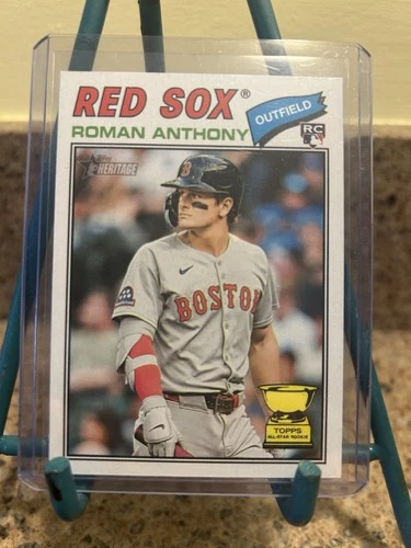 2026 Topps Heritage #86 RC Roman Anthony Boston Red Sox ROOKIE CARD