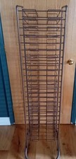 Display Stand Retail Metal 24 Shelf Craft Paper Storage Height 55" COLLECTION