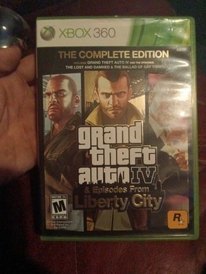 Grand Theft Auto IV - The Complete Edition Xbox 360 Pristine Disk