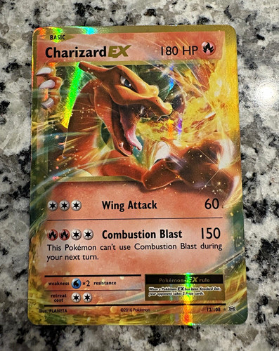 The Pokémon Company Charizard EX 12/108 Evolutions Holo English