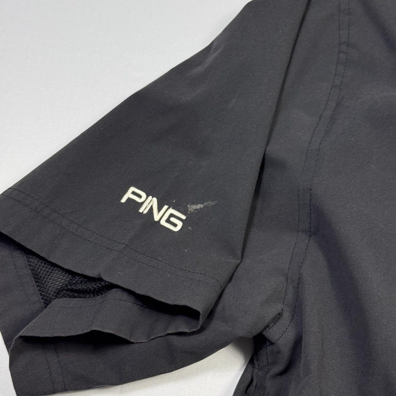 PING Collection Pullover Mens Large Black Golf Wi… - image 3