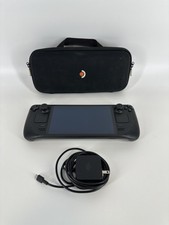Valve Steam Deck OLED Handheld Console Black 512GB w/ Case  Charger - Very Good