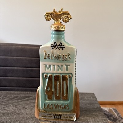 Jim Beam Del Webb s Mint 400 Las Vegas 3rd Annual Desert Rally 1970 Decanter