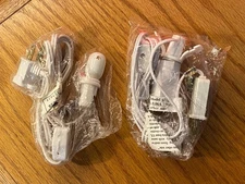 C7 Replacement Light Cords With On/Off Switch for Blow Mold, Lighted Village NEW