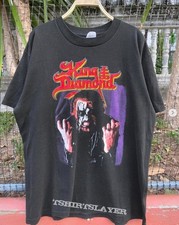 King Diamond Tour 88s Rare Design Black Short Sleeve Unisex Tshirt S-5XL WA1223