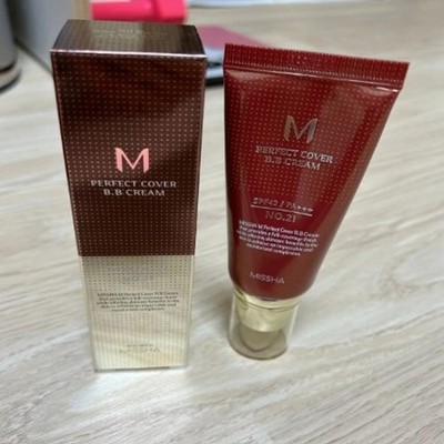 Missha M Perfect Cover BB Cream # 21 SPF42 PA+++ Light Beige