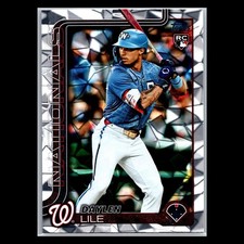 2025 Topps Update Series #US172 Daylen Lile Rookie Diamante Foil (RC)