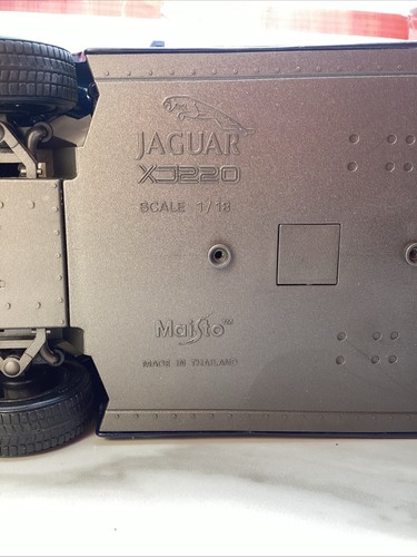 Jaguar Xj220 1992 modelo fundido a presión escala 1:18 Maisto + zócalo. Sin caja - Imagen 20 de 24