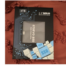 870 EVO SSD 4TB 2.5" SATA III Internal Solid State Drive Low Noise Shockproof
