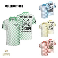 Personalized Golfer for Men  Women - Polo Shirt