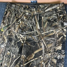 Realtree Max-5 Cargo Pants Mens 41x32 Multicolor Cotton Camouflage Hunting
