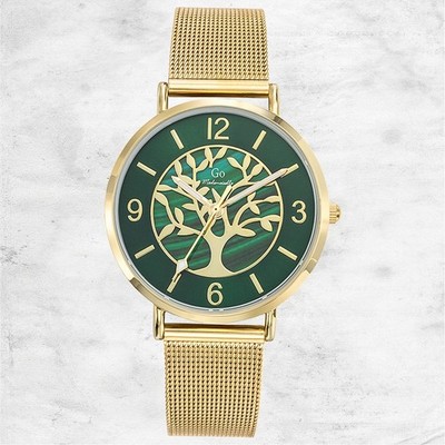 Girl Only Damenuhr Edelstahl gold Girl Only GO Armbanduhr UGO695539