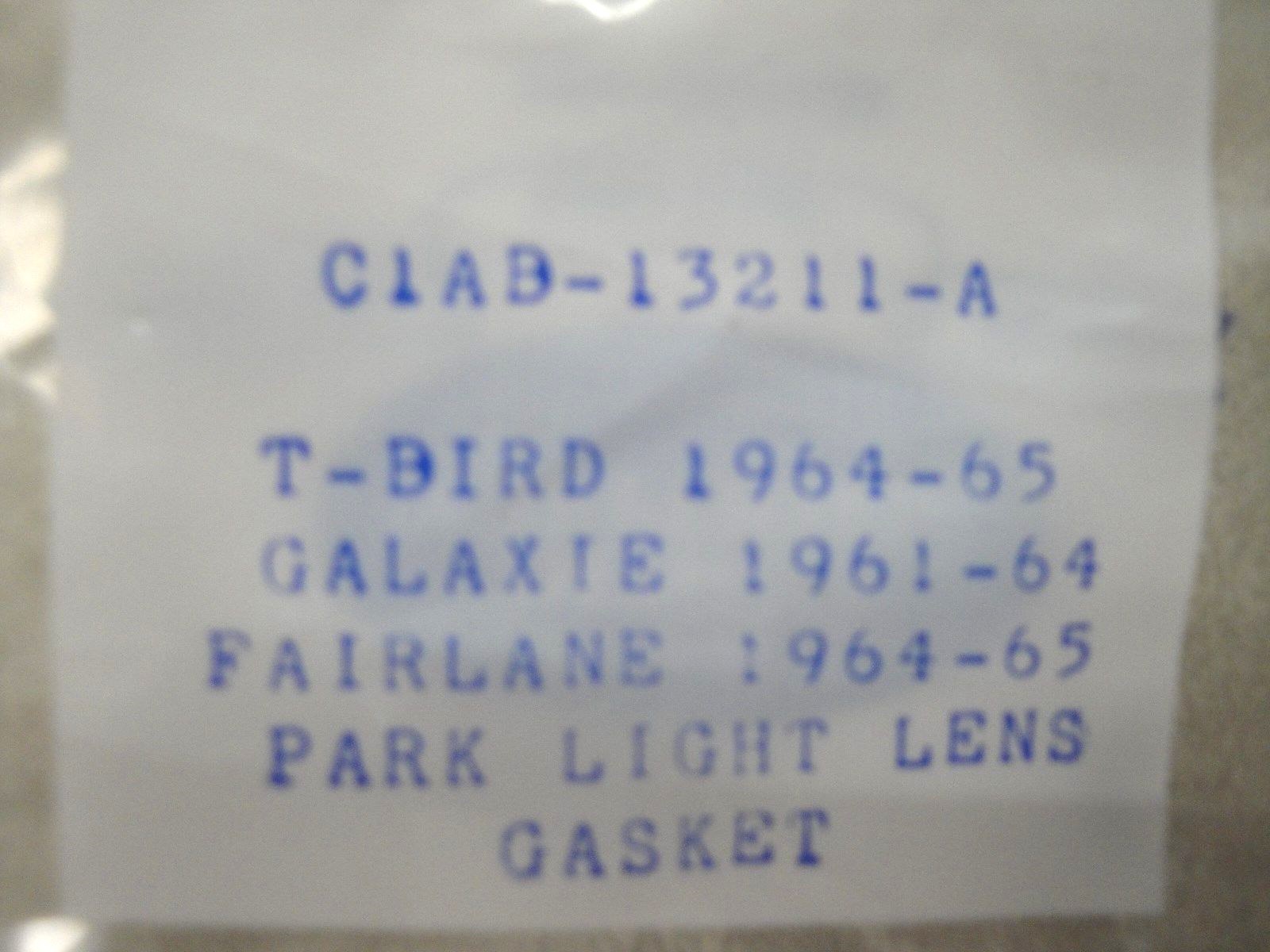 64 65 66 67 1964 1965 1966 1967 MERCURY COMET AMBER PARK LENS PAIR FoMoCo NEW *