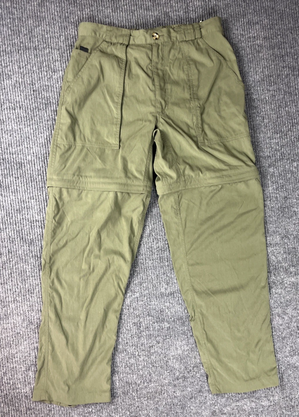 The North Face Pants Adult Medium 32X31 Green Convertible Tekware Technology