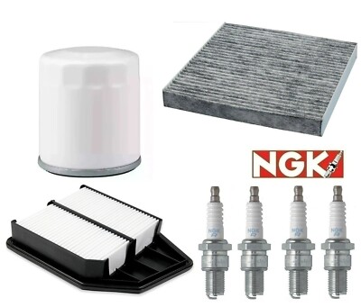 2010-2011 Honda CRV Tune Up Kit Air-Oil-Cabin Filters-Plugs