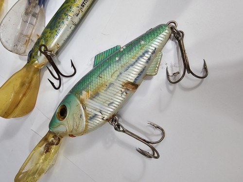 (8) Lot of Megabait Mann's, Bomber, Rapala, Storm Magnum Size Trolling Lures - Picture 14 of 14