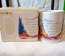 Leanin’ Tree Coffee Mug MGW288 Helen Keller quote. NEW Inspirational 