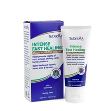 TriDerma Intense Fast Healing Cream Multi-Purpose for Face and Body 2.2 oz Tube