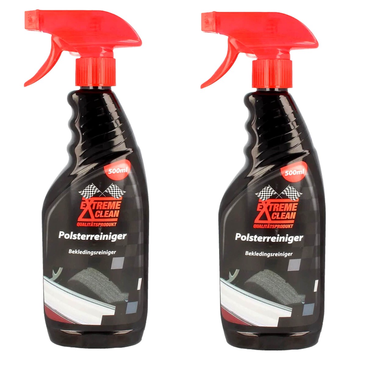 2x 500ml Extreme Clean Polsterreiniger KFZ Auto Reinigung Spray für die Sitze